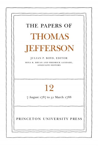 Cover image: The Papers of Thomas Jefferson, Volume 12 9780691045443