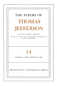 صورة الغلاف: The Papers of Thomas Jefferson, Volume 14 9780691045467