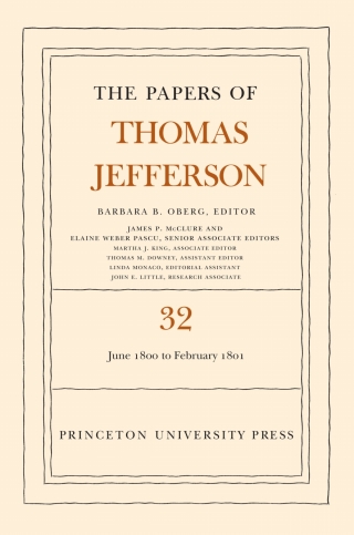 Cover image: The Papers of Thomas Jefferson, Volume 32 9780691124896