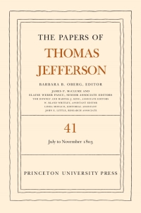 Cover image: The Papers of Thomas Jefferson, Volume 41 9780691164205