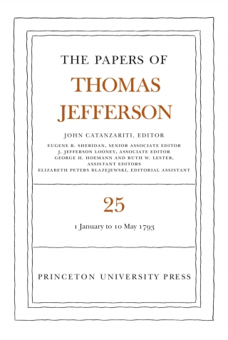 Cover image: The Papers of Thomas Jefferson, Volume 25 9780691047775