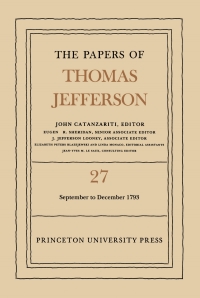 Titelbild: The Papers of Thomas Jefferson, Volume 27 9780691047799