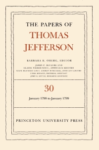 Titelbild: The Papers of Thomas Jefferson, Volume 30 9780691094984