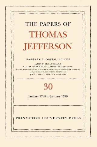 Cover image: The Papers of Thomas Jefferson, Volume 30 9780691094984