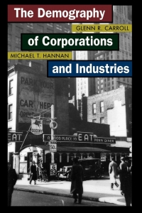 صورة الغلاف: The Demography of Corporations and Industries 9780691120157