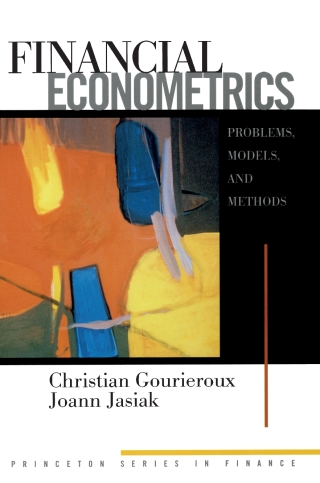 Cover image: Financial Econometrics 9780691088723