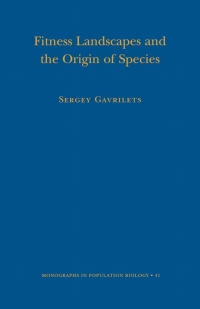 Cover image: Fitness Landscapes and the Origin of Species 9780691117584