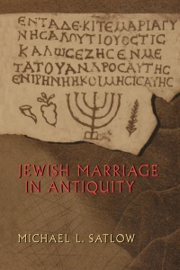 Omslagafbeelding: Jewish Marriage in Antiquity 9780691002552