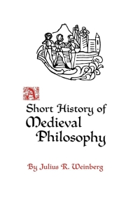 صورة الغلاف: A Short History of Medieval Philosophy 9780691019567