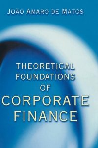 Cover image: Theoretical Foundations of Corporate Finance 9780691087948