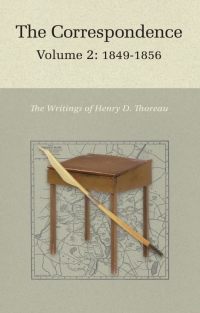 Omslagafbeelding: The Correspondence of Henry D. Thoreau 9780691170589