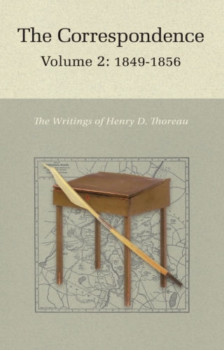 Cover image: The Correspondence of Henry D. Thoreau 9780691170589