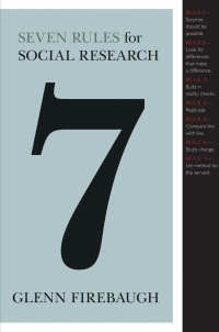 Cover image: Seven Rules for Social Research 9780691135670