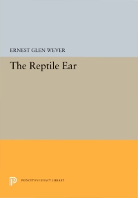 Cover image: The Reptile Ear 9780691081960
