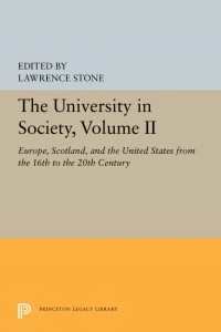 表紙画像: The University in Society, Volume II 9780691656045