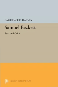 Cover image: Samuel Beckett 9780691061764