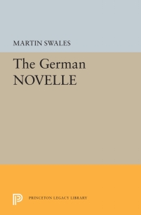 Cover image: The German NOVELLE 9780691063317