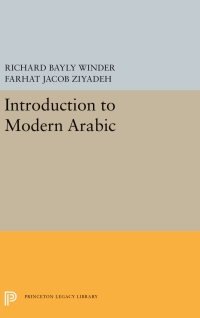 Cover image: Introduction to Modern Arabic 9780691656113