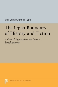 Titelbild: The Open Boundary of History and Fiction 1st edition 9780691066080