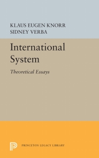 Titelbild: International System 9780691056234