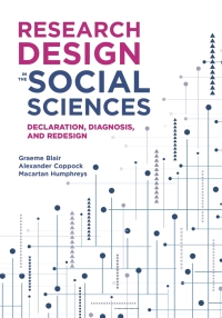Omslagafbeelding: Research Design in the Social Sciences 9780691199573