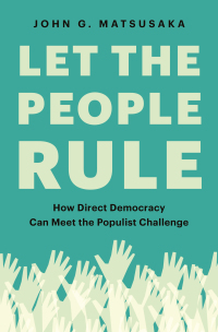 Imagen de portada: Let the People Rule 9780691199740