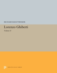 Cover image: Lorenzo Ghiberti 9780691200583