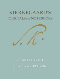 Titelbild: Kierkegaard's Journals and Notebooks, Volume 11, Part 1 9780691188799