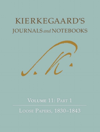 Cover image: Kierkegaard's Journals and Notebooks, Volume 11, Part 1 9780691188799