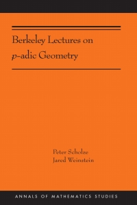 Cover image: Berkeley Lectures on p-adic Geometry 9780691202082