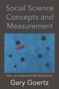 Cover image: Social Science Concepts and Measurement 9780691205489
