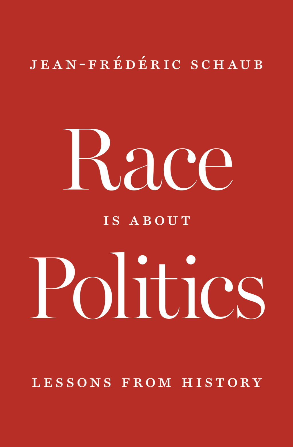 Race Is about Politics Lessons from History