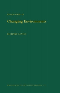 Cover image: Evolution in Changing Environments 9780691079592