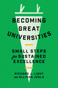 Cover image: Becoming Great Universities 9780691229461