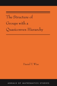 Cover image: The Structure of Groups with a Quasiconvex Hierarchy 9780691170459