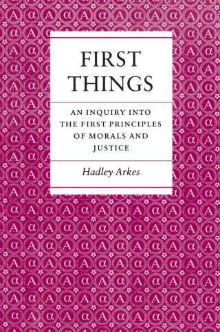 Imagen de portada: First Things 9780691022475