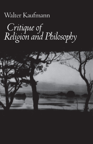 Immagine di copertina: Critique of Religion and Philosophy 9780691072302