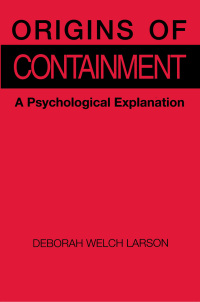 Cover image: Origins of Containment 9780691023038