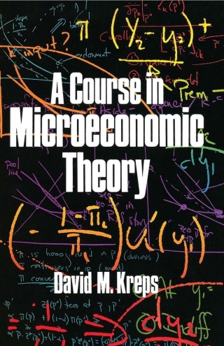 Cover image: A Course in Microeconomic Theory 9780691042718