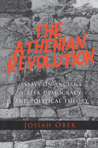 Cover image: The Athenian Revolution 9780691001906