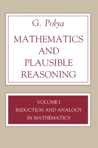 Omslagafbeelding: Mathematics and Plausible Reasoning, Volume 1 9780691080055