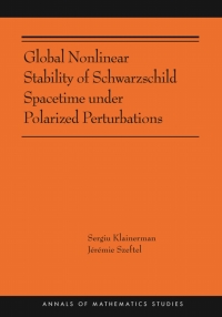 Cover image: Global Nonlinear Stability of Schwarzschild Spacetime under Polarized Perturbations 9780691212432