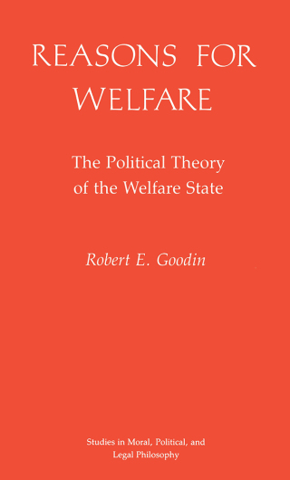 Immagine di copertina: Reasons for Welfare 9780691022796