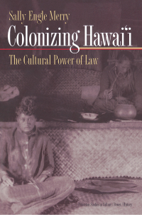 Cover image: Colonizing Hawai'i 9780691009322