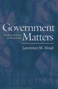 Imagen de portada: Government Matters 9780691116464
