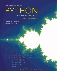 صورة الغلاف: A Student's Guide to Python for Physical Modeling 2nd edition 9780691223650