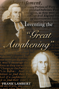 Cover image: Inventing the "Great Awakening" 9780691086910