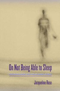 Cover image: On Not Being Able to Sleep 9780691117461