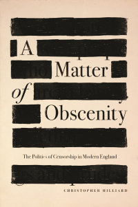 Cover image: A Matter of Obscenity 9780691197982