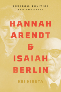 Cover image: Hannah Arendt and Isaiah Berlin 9780691226125
